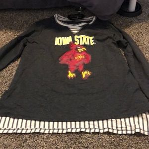 Long sleeved Iowa State top
